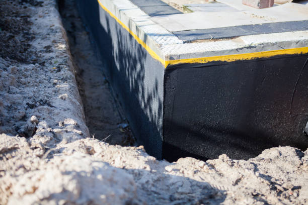 Residential Waterproofing installation at a Sterling, KS home by SJ Waterproofing Pros